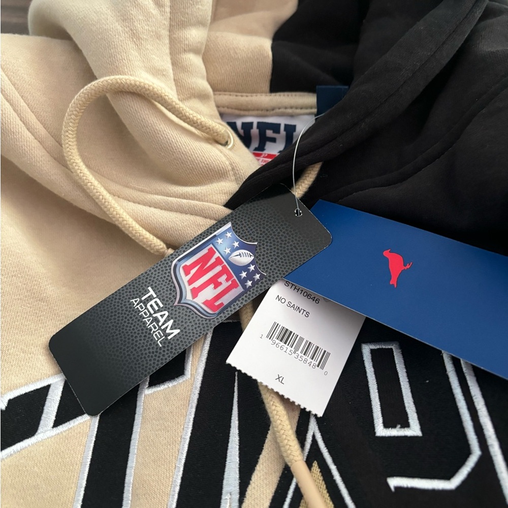 New Orleans Saints NFL x Staple Split Logo Pullover Hoodie
